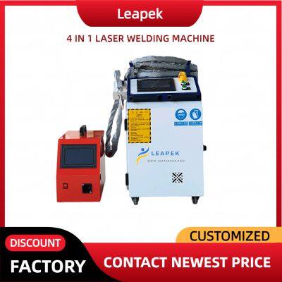 Portables Laserschweißgerät mit 1500 W, 2000 W, 3000 W Leistung - Automatisches Faserlasergerät, 4 - in - 1 Handheld Metalllaserschweißpistole für Metall