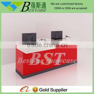 Cash register counter, beauty cash counter table for phone store