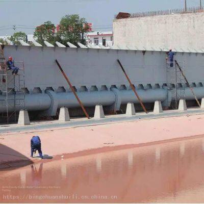 Shandong Heze Hinge Dam Steel Flap Gate, Automatic Hydraulic Flap Gate for Water Conservancy photo-5