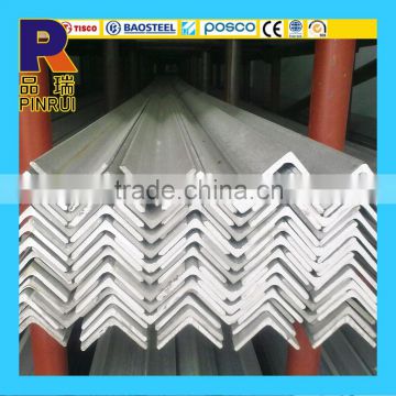 AISI321 0Cr18Ni10Ti hot rolled stainless steel angles