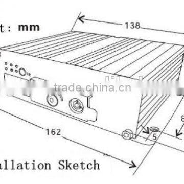 Nice Quality VEHICLE SD Card MOBILE DVR photo-4