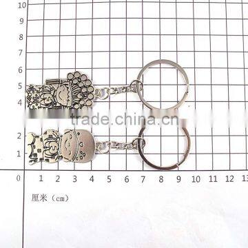 Wholesale Custom Keychains Wedding Invitation Wedding Gif Couple Key Chain photo-4