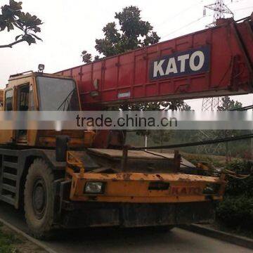 Used Condition Original Japanese Kato KR45 Rough Terrain Crane With Hydraulic Engine Second Hand Rough Terrain Crane photo-3