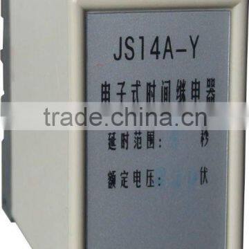 10A 220AC JS14Y-60/24- Powern On Time Relay/ Delay Timing Relay Outside Knob