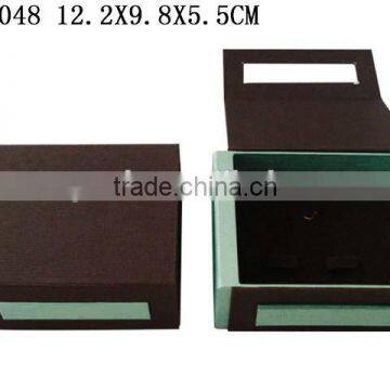 Custom Special Paper Jewelry Gift Box for Cufflink Manufactures China P1051 photo-2