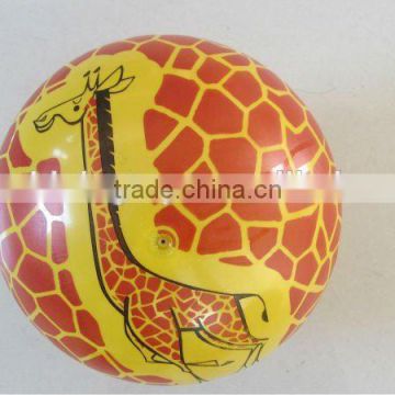 on sale two color printed pvc ball for kids