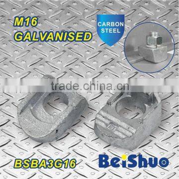 BSBA3G16 steel beam clamp connector galvanised pipes connectors