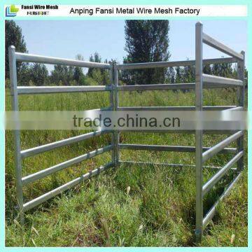 Galvanised 6 rails oval tube cattle panel manufacturer