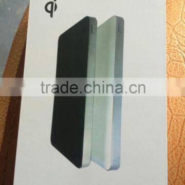 2016 smart wireless charger power bank manufacturer