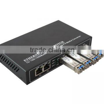 4 Port Gigabit Web Smart Fiber Switch photo-2