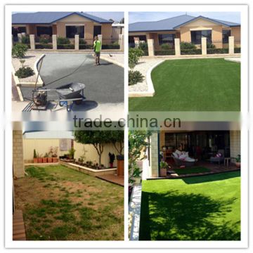 Premium artificial grass Four Color Synthetic Grass For landscaping