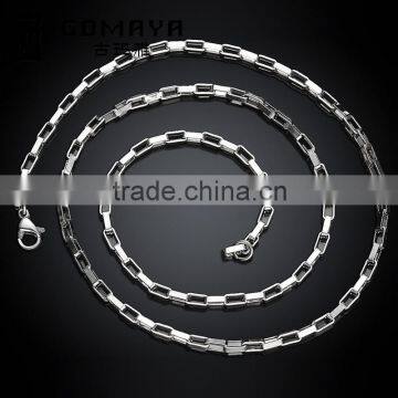 Popular Hottest Styles Different Lengths OEM Production Stainless Steel Chain to make jewelry