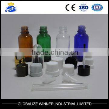 20ml Blue Essential Oil Bottles With Plastic Cap pp 18mm photo-3