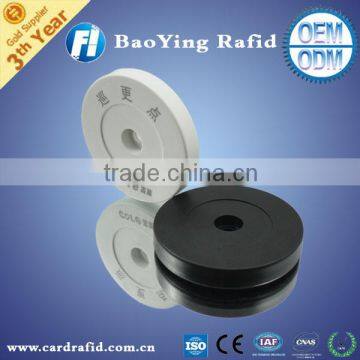 13.56MHZ Waterproof MF 4K rfid ABS disc tag, rfid tag