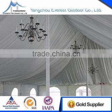 Most popular professional nice decoration lining wedding tent