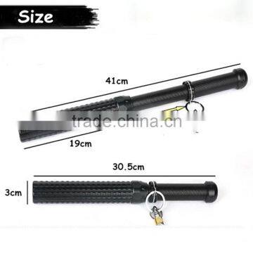 (120440) High Quality 3*AAA/18650 Rechargeable Led Flashlight Torch Police Baton photo-2