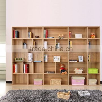 Latest wooden furniture designs modern bookshelf bookcase display rack (SZ-FCB359)