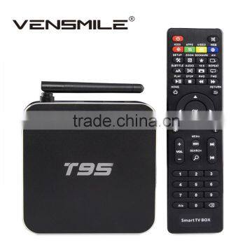 Vensmile T95 Quad Core Amlogic S905 With Android5.1 System 1G,8G Amlogic S905 tv box S905