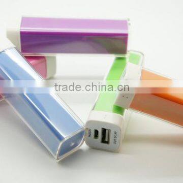 promotional lipstick portable powe bank 2200mah XHB-LK