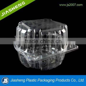 Clear Plastic Take Away Salad Bowl/ PET Clamshell box for fruit and vegetable