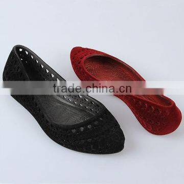 Fashion Flat Sole Flocking Shoes Women Casual Grid Shoes PCU Shallow Flats Flocking Shoes