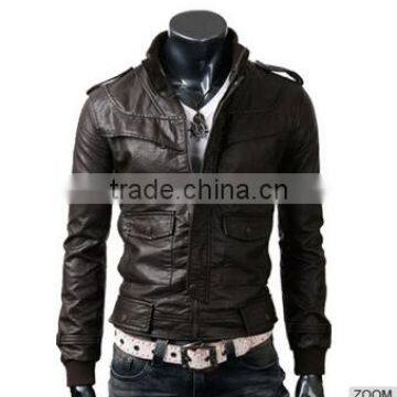 Popular men's leather jacket