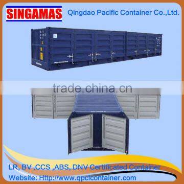 40ft half height both side full access container