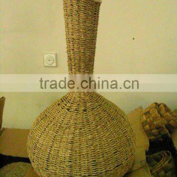 wicker flower basket