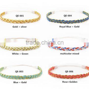 Hot-sales Kids Large Gold Cross Headband Baby Hair Accessory Baby Gold Hair Band Wh-1835 photo-6