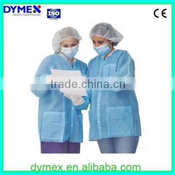 Anti Bacterial White Medical Lab Coat for Hospital photo-2