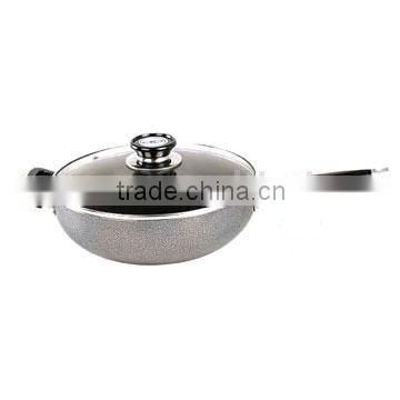 Aluminium wok