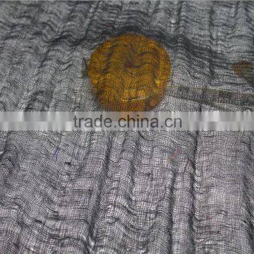 Ultra-thin High-end Natural Linen Cotton Crepe Mechanism photo-3