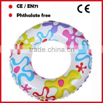 Colorfull PVC swimming rings for kids