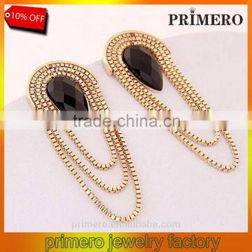 The New Bohemian Long High Temperament Tassel Exaggerated Earring Factory China