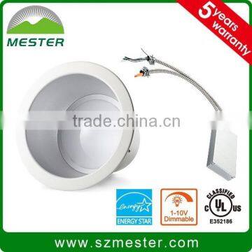 UL CUL dimmable recessed can downlight retrofit can used in school & University