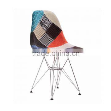 Fashional Living Room Emes Patchwork PP Frame DSR Eiffel Chair