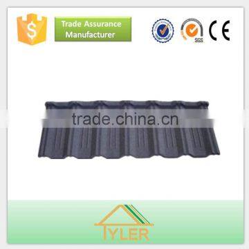 Light weight colorful stone coated metal roofing tile