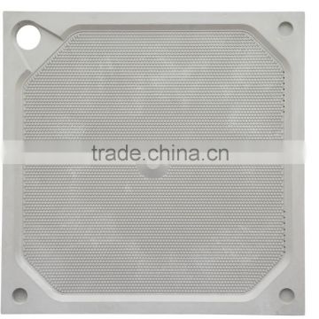 plate of filter press for corner feeding filter board solid and liquid separation equipment