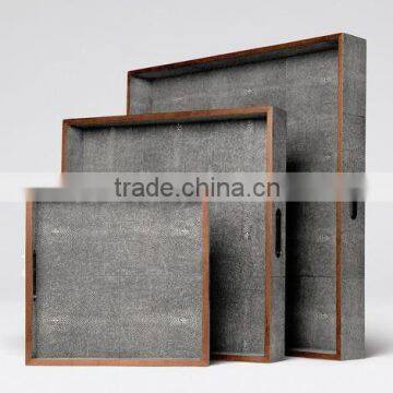 China Handmade Decorative Wooden Serving Tray photo-6