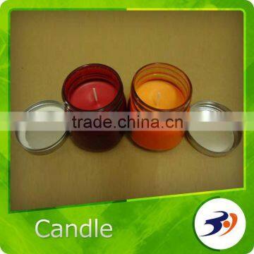 China supplier candle Frosted Glass Globe Tea-Light Candle