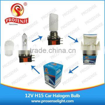 Factory Supply Super White 12V 15/55W H15 Car Halogen Bulb photo-3