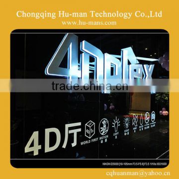 Hu-man Successful 3D,4D,5D,6D,7D Cinema Projects