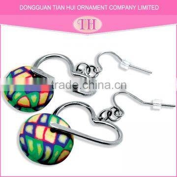 Wholesale 2016 new multi-color candy design beautiful latest model fashion trends earrings for girls