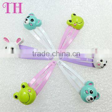 Traditional Bulk Hair Accessories Different Colors Magnetic Resin Flower Hair Clip photo-6