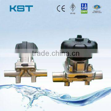 Manual Welding Diaphragm Valve SS304 / SS316