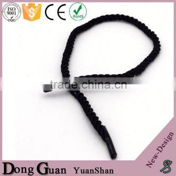 2016 fashionable fat shoe lace flat satin animal printed laces