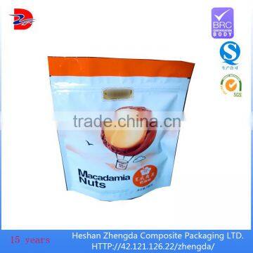 china supplier printed plastic bag with zip lock for food