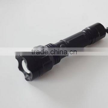 Onlystar GS-9074 Aluminum Adjustable Focus Rechargeable Zoomable High Beam Torch Light photo-4