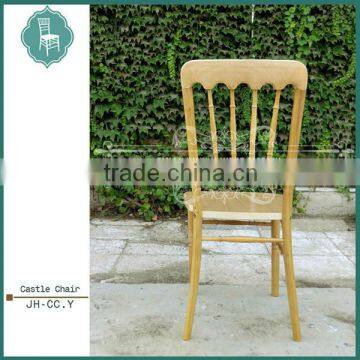 Wedding wooden castle chair for wholesale