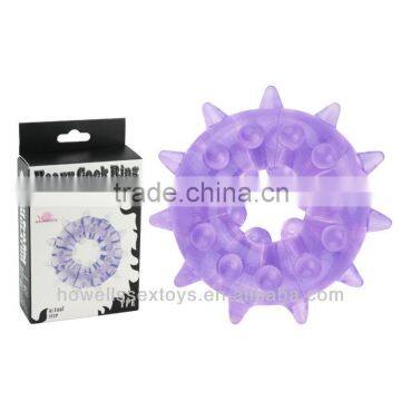 promotional artificial silicone cock ring for man with certificates CE RoSH                        
                                                Quality Choice